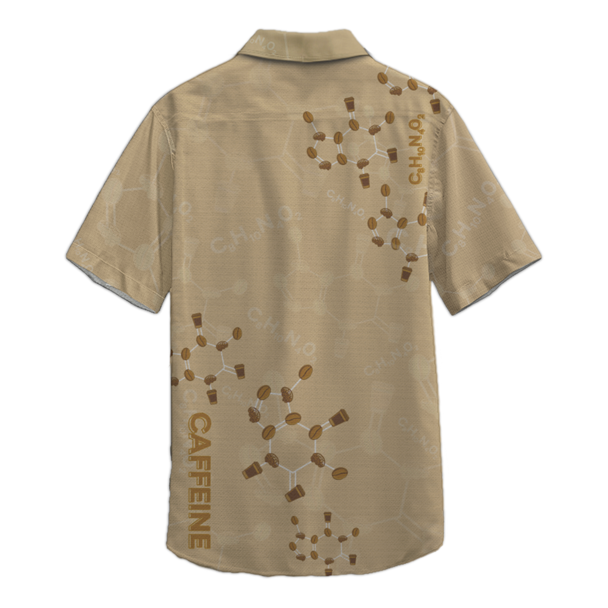 Lab Report Fuel of Coffee Button Up Shirt