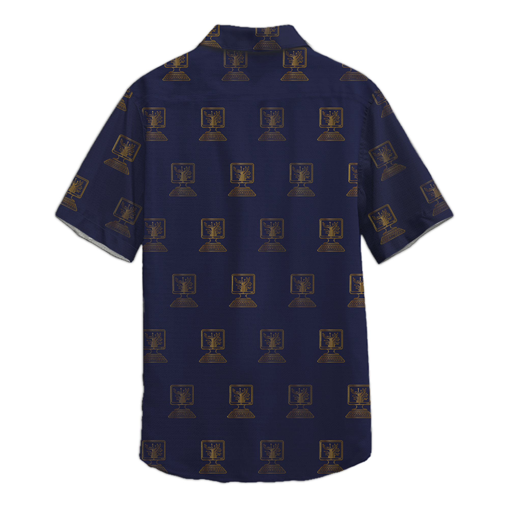 Computer Technology Button Up Shirt