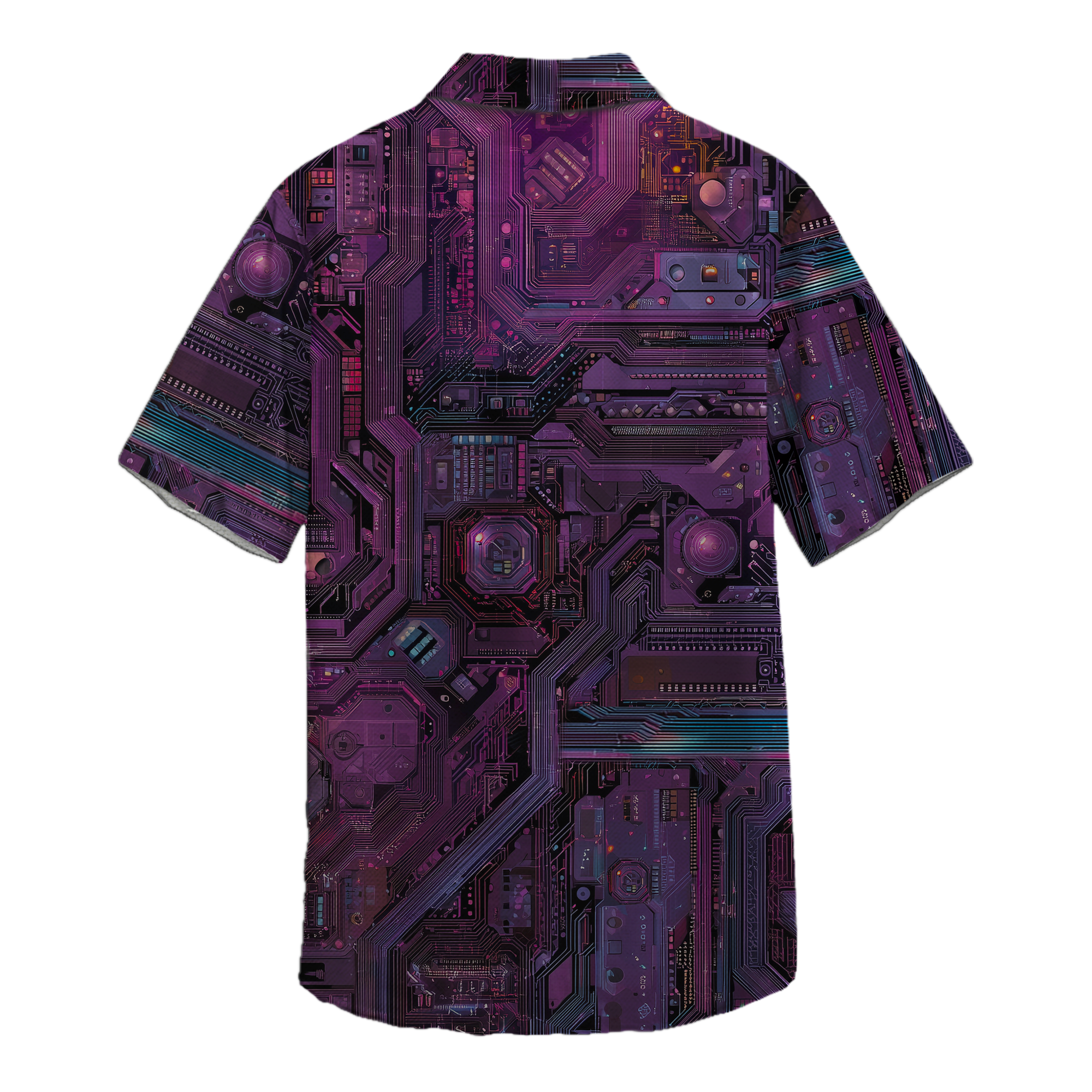 Circuit Board Engineering Button Up Shirt