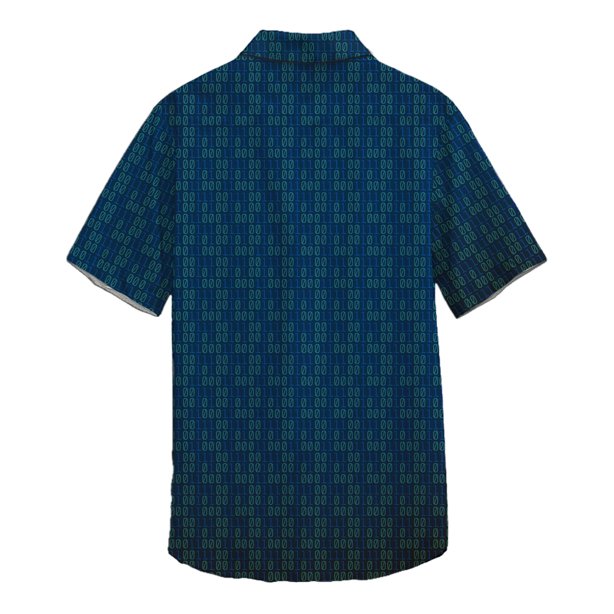 Code Matrix Technology Button Up Shirt