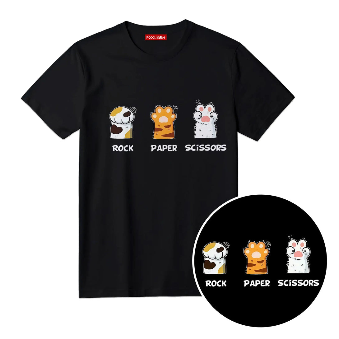 Rock Paper Scissors Unisex T Shirt