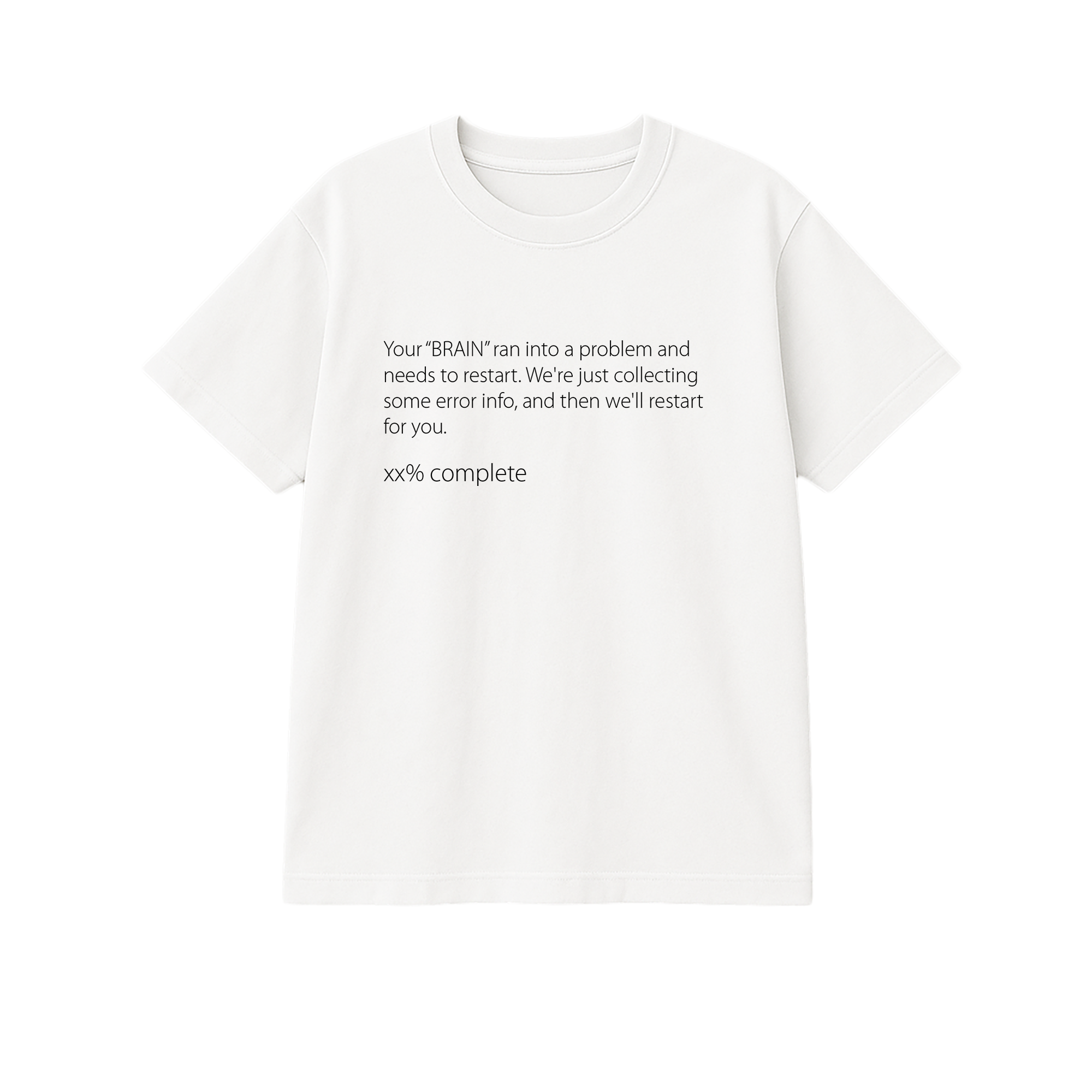 Blue Screen Nerdy Graphic Technology T-shirts