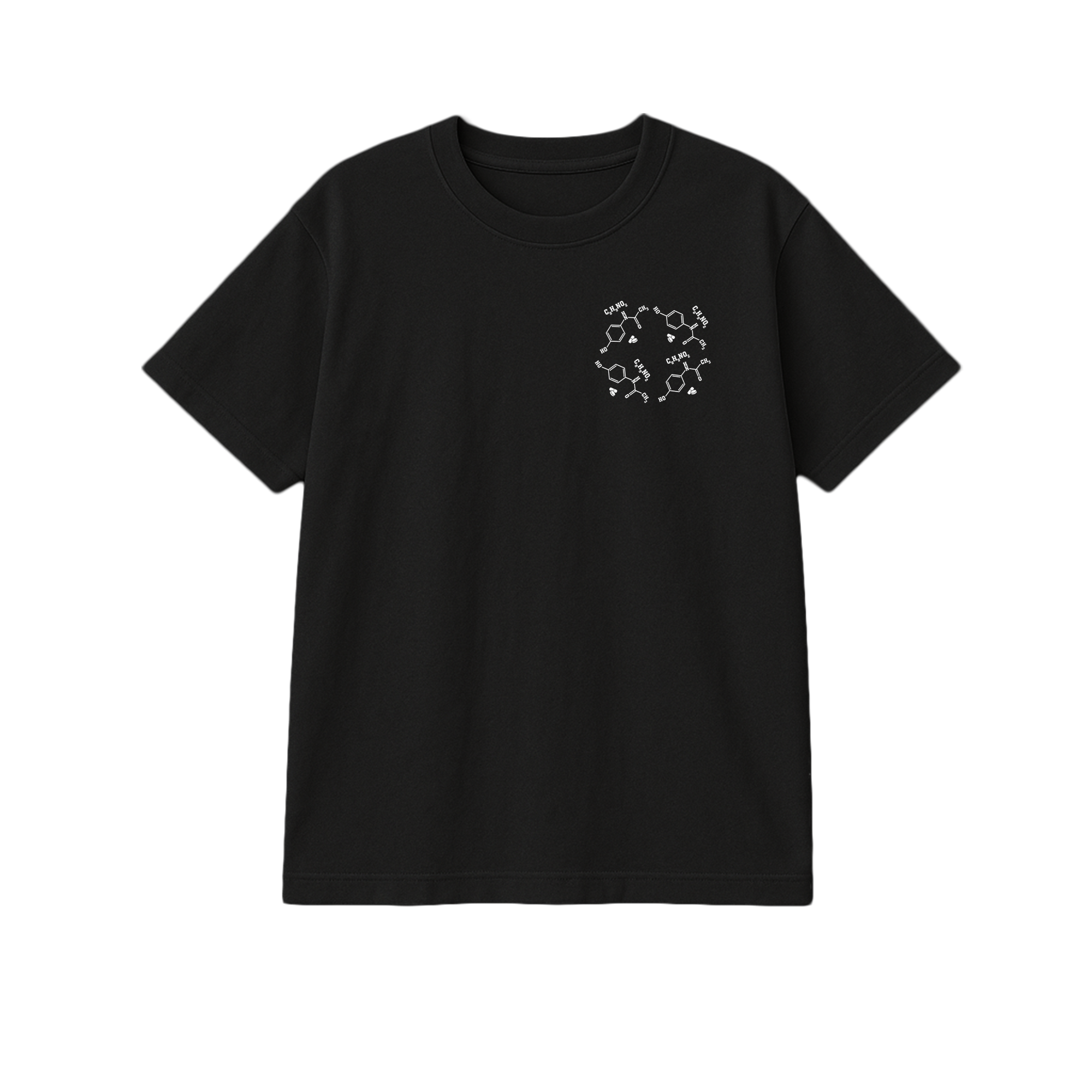 Coffee Backup Plan C8H9NO2 Graphic Science T-shirts