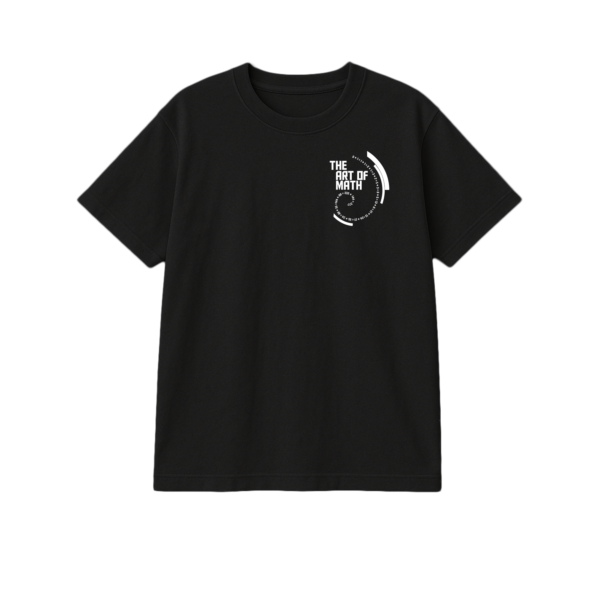 Fibonacci Art Of Graphic Math T-shirts