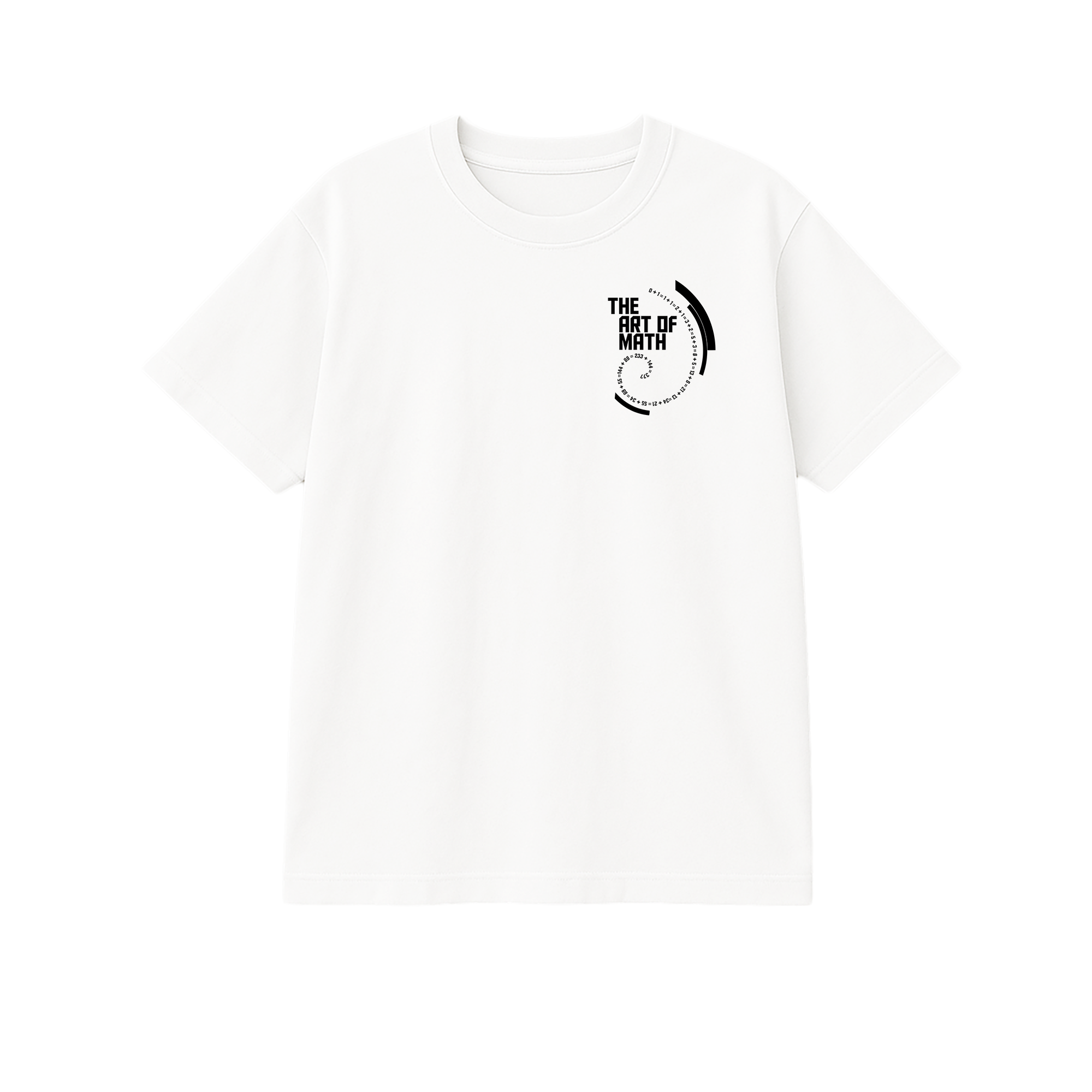 Fibonacci Art Of Graphic Math T-shirts
