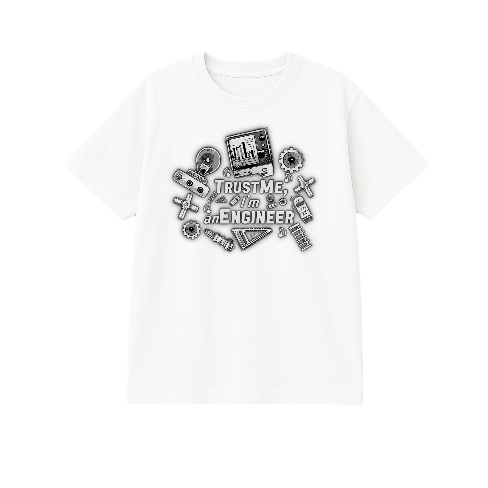 Believe Me I'm An Engineer Graphic Engineering T-shirts